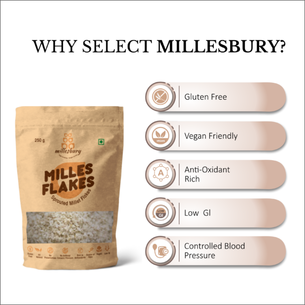 Browntop Millet (Palaa Pul | Choti Kangni) Flakes - Image 3