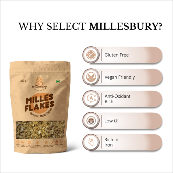 Pearl Millet (Kambu | Bajra) Flakes - Image 3